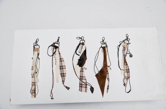 RECLAIMED SCRAP KEYCHAIN