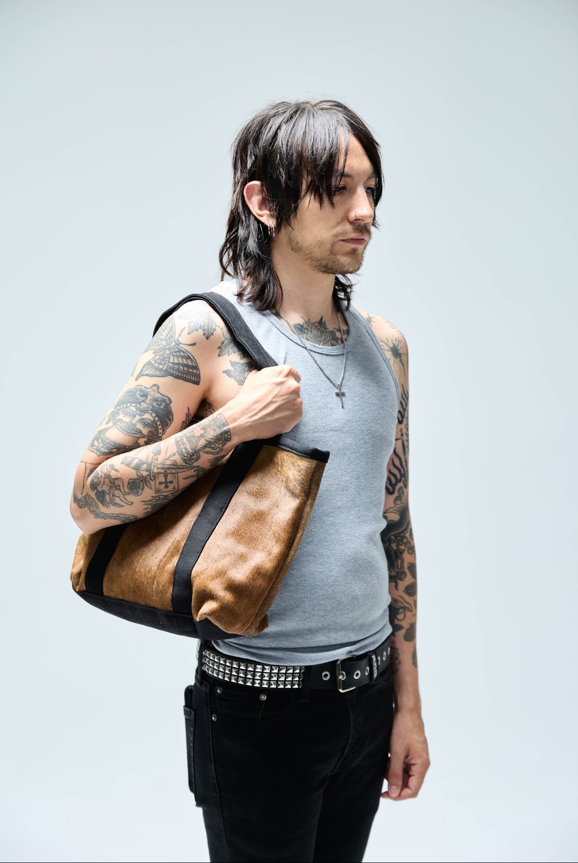 COWHIDE LINEMAN BAG