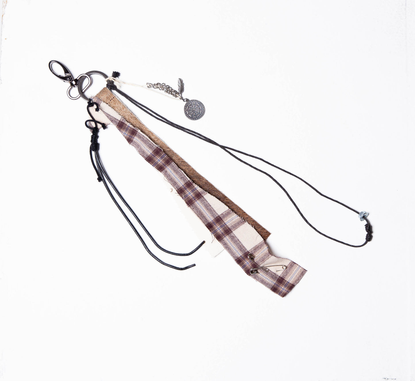 RECLAIMED SCRAP KEYCHAIN