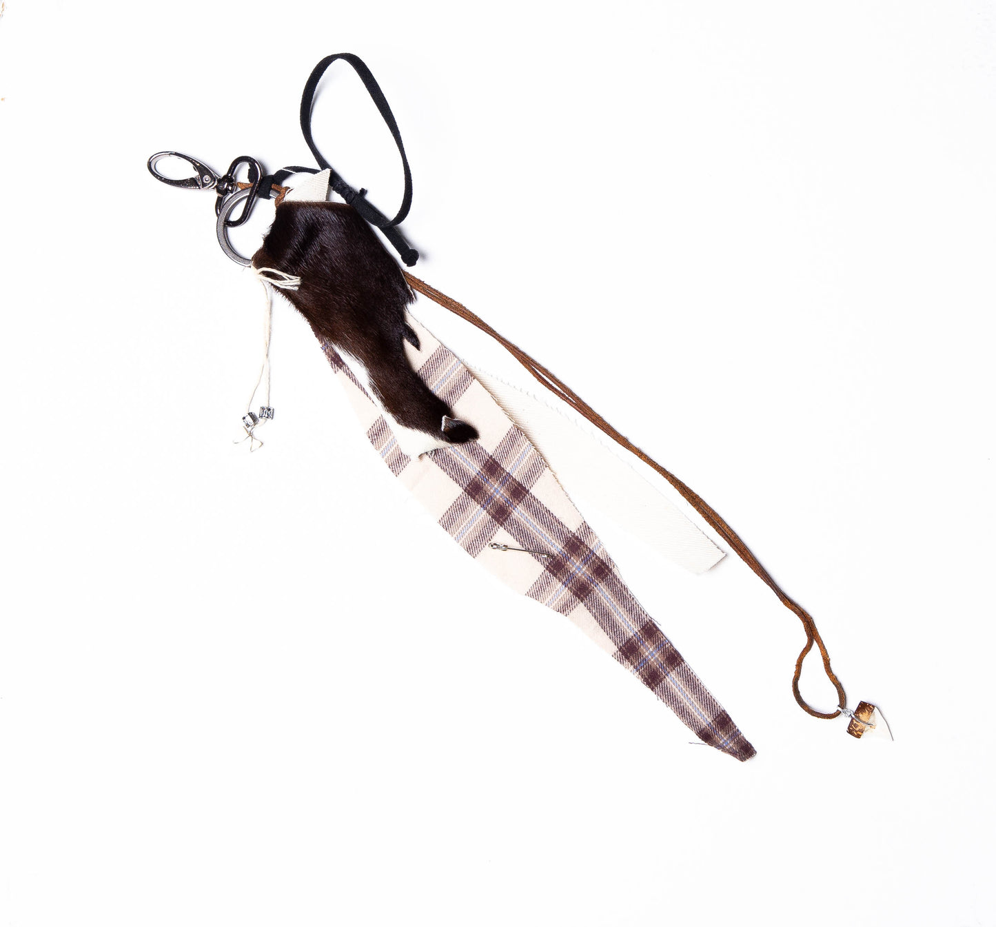 RECLAIMED SCRAP KEYCHAIN
